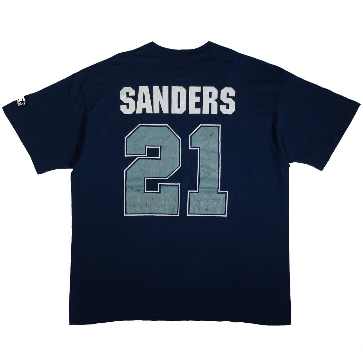 Deion Sanders Dallas Cowboys Vintage 1995 Starter Shirt Back