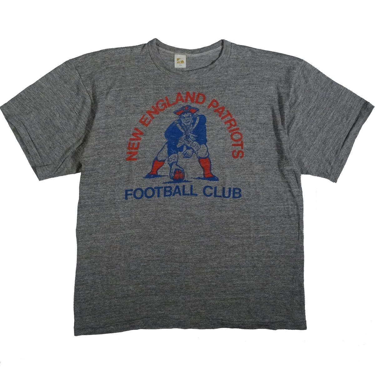 New England Patriots Football Club Vintage Shirt Front