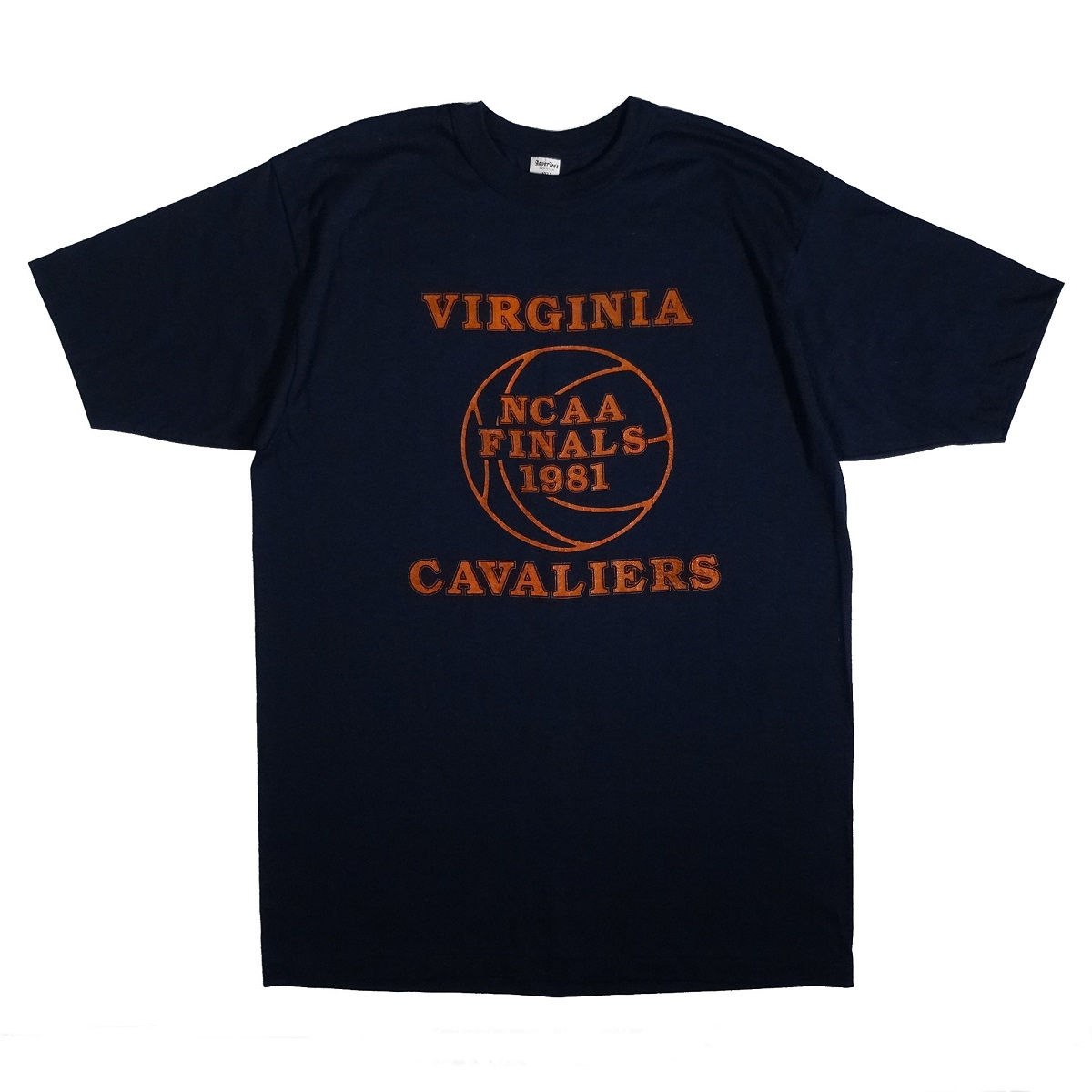Virginia Cavaliers 1981 NCAA Finals Vintage T Shirt Front