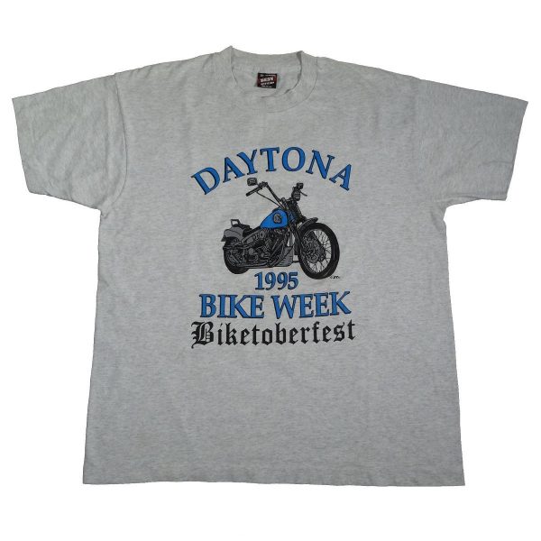 Daytona Florida Bike Week 1995 Biketoberfest T Shirt Front