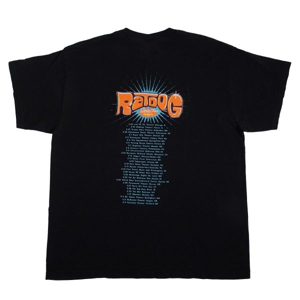 Ratdog Bob Weir 2002 Spring Tour T Shirt Back