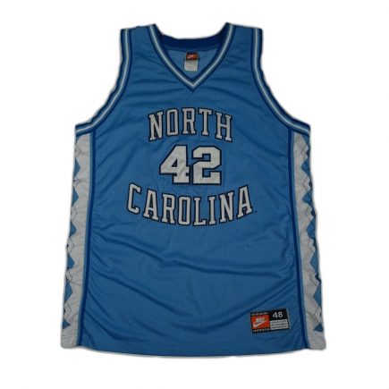 North Carolina Tar Heels Basketball Vintage Nike Jersey Front