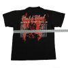 poison flesh & blood world tour vintage 90s concert t shirt width measurements