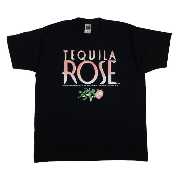 tequila rose strawberry cream t shirt front of shirt