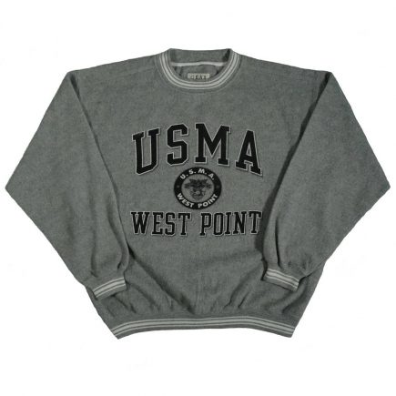 usma west point vintage sweatshirt front of shirt