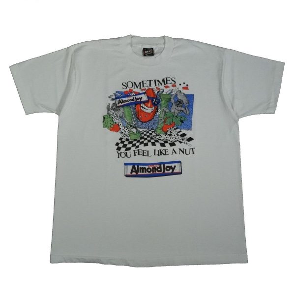 almond joy mounds vintage 90s shirt front