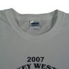 key west fishing tournament 2007 t shirt collar size tag