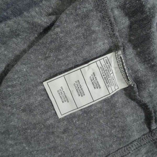 atlanta hawks adidas rayon blend t shirt material tag