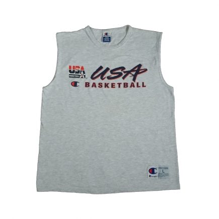 usa basketball dream team vintage sleeveless t shirt front