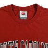 south carolina gamecocks vintage nike t shirt collar size tag