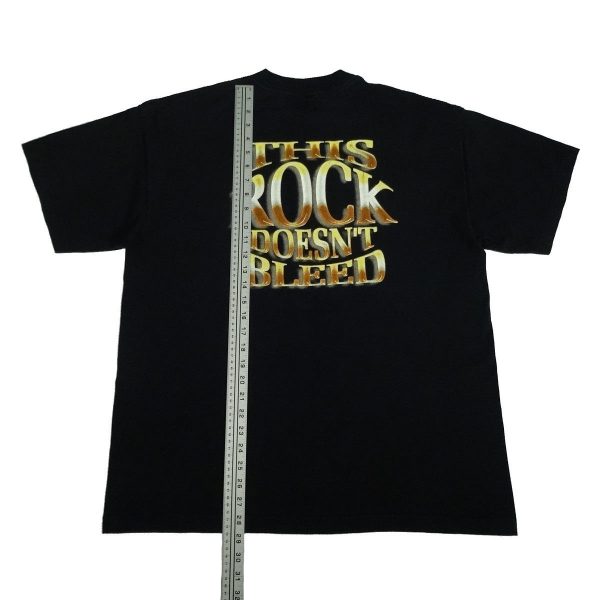the rock wwf know your role vintage t shirt length measurement