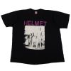 helmet band alien vintage 90s t shirt front