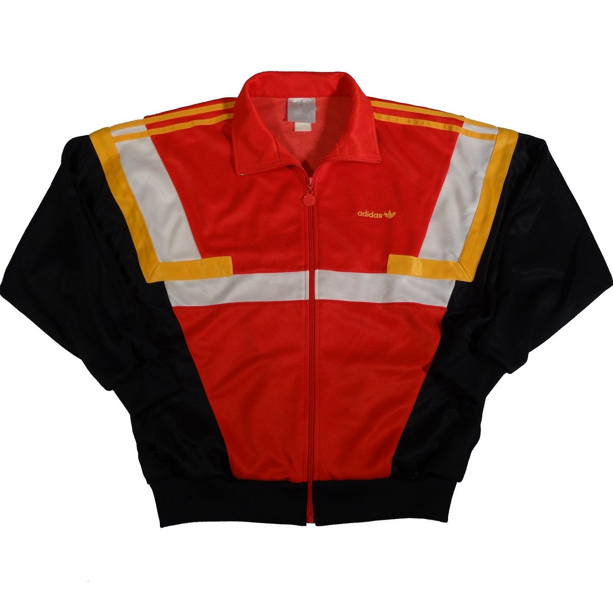 vintage adidas track jacket front