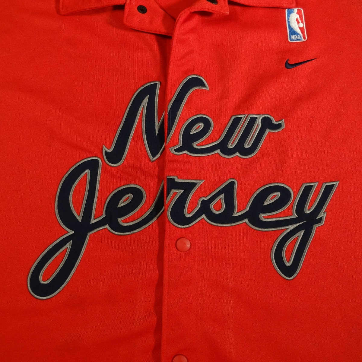 New Jersey Nets Warm Jacket Vintage Nike - Tarks